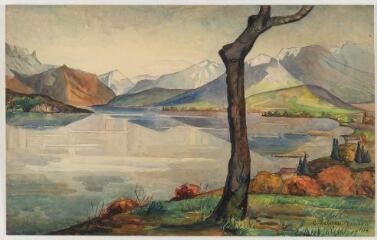 Lac d'Annecy / Colette Richarme. 1934