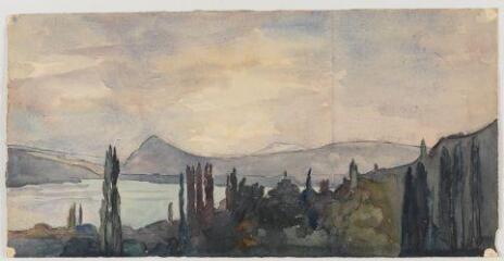 Lac d'Annecy / Colette Richarme. 1932