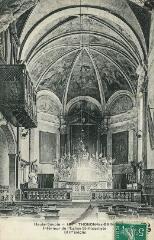 Thonon-les-Bains Intérieur de L'église Saint-Hippolyte (XIIe siècle). 1909