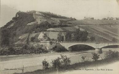 1281. Environs d'Aiguebelle. Le Pont Aiton / Auguste et Ernest Pittier. Annecy Pittier, phot-édit. 1899-1922