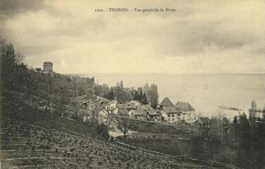 Thonon-les-Bains Vue générale de Rives. 1910-1920