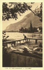 Le lac d'Annecy, Veyrier. [1920]