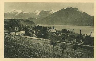 Lac d'Annecy, Veyrier-du-Lac. [1900]
