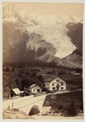 1 vue Retour de Chamonix, 1883 / Ernest Bovier.
