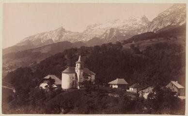 1 vue Les Clefs, près Thônes, Haute-Savoie / Ernest Bovier.