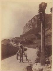1 vue Chavoires, près d'Annecy, 1890 / Ernest Bovier.