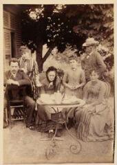 1 vue Maclannoz. Famille Bovier, 1889 / Ernest Bovier.
