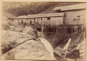1 vue Moulin de Banges, 1889 / Ernest Bovier.