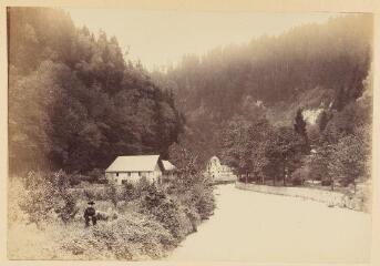 1 vue  - Bains de Saint-Gervais, 17 août 1891 / Ernest Bovier. (ouvre la visionneuse)