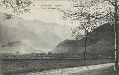 1 vue  - 1821. Vallée de l\'Arc. Aiguebelle et le Roc de Charbonnières / [E. Reynaud]. (ouvre la visionneuse)