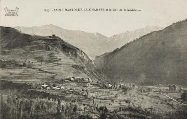 1 vue  - 1637. Saint-Martin-de-la-Chambre et le Col de la Madeleine / [E. Reynaud]. (ouvre la visionneuse)