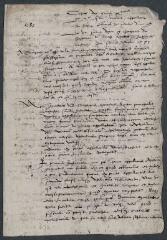 4 vues  - Copie des griefs par le révérend Etienne Moccand, appelant, contre les doyen et chanoines de Samoëns, intimés, datant du 2 juillet 1583. (ouvre la visionneuse)